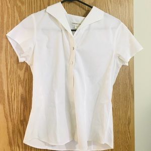 Coldwater Creek White Blouse